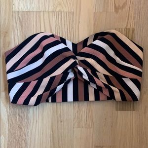 Knot detail crop top